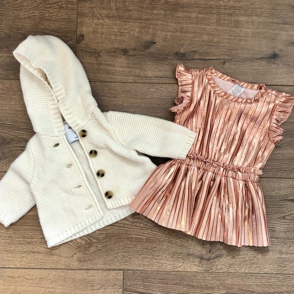 👶🏻 Cute Baby Outfits (Set of 2) 0-3 months - Picture 1 of 6